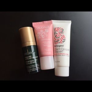 Natural skincare 3 big samples biossance briogeo